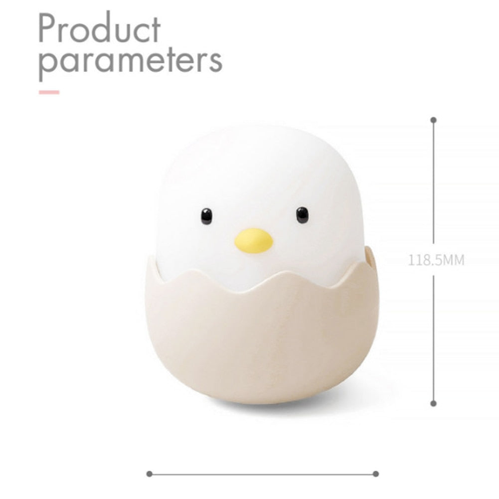 Chicken Egg USB Touch Lamp