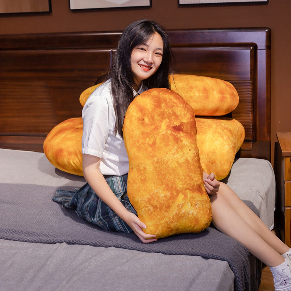 Giant Chicken Nugget Pillow