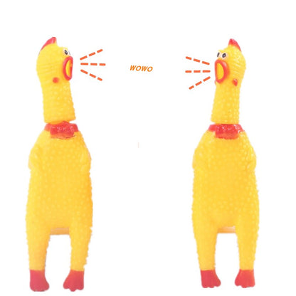 Screaming Chicken Toy (for Dogs and Humans)