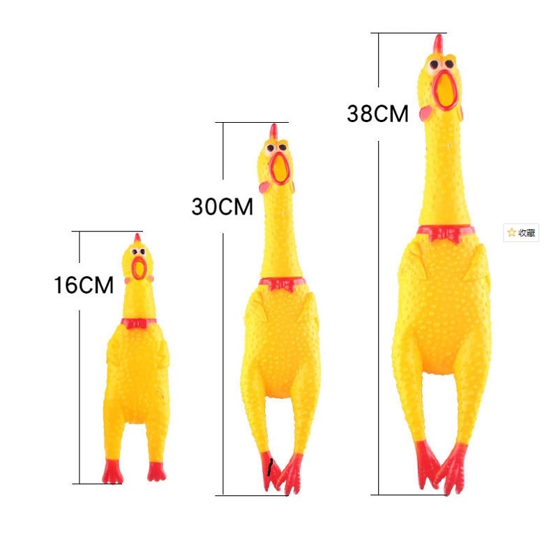 Screaming Chicken Toy (for Dogs and Humans)