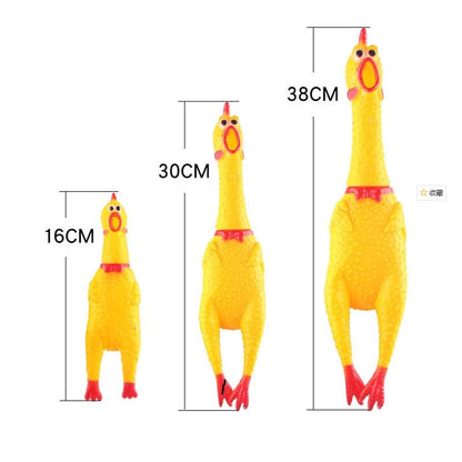 Screaming Chicken Toy (for Dogs and Humans)